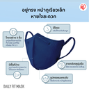 IRIS Daily Fit Mask-Grey (5pcs__ZRND5MGR01-(2)