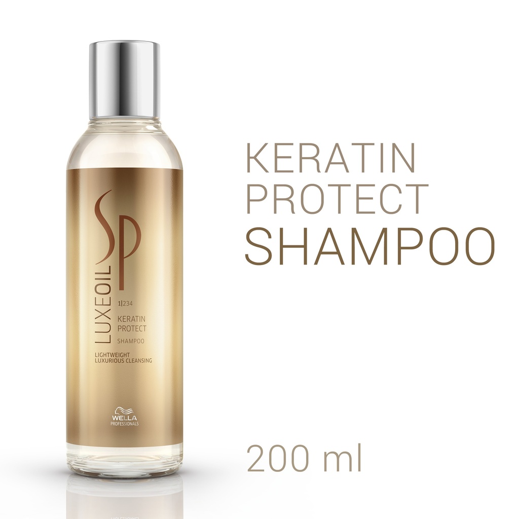 SP LUXE OIL KERATIN PROT SHAMPOO 200ML