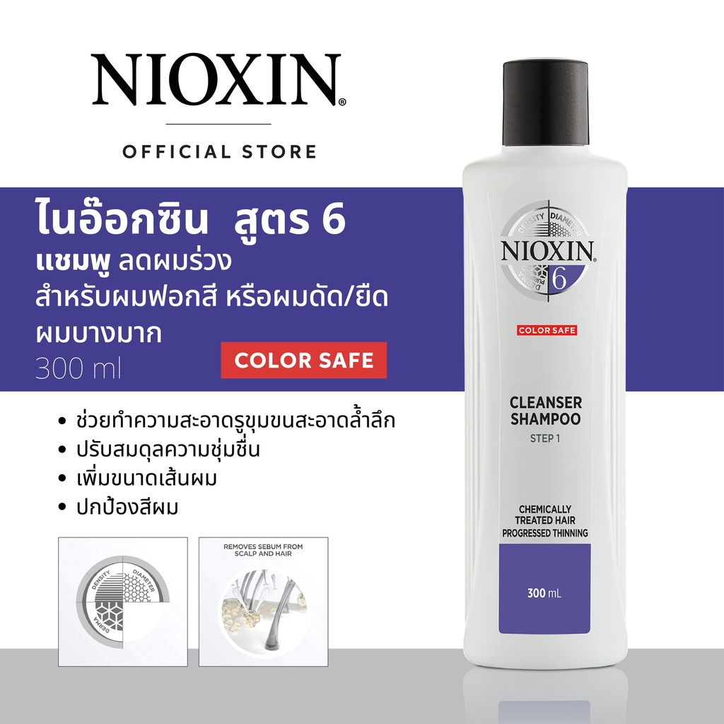 NIOX SYS6 SHAMPOO 300ML