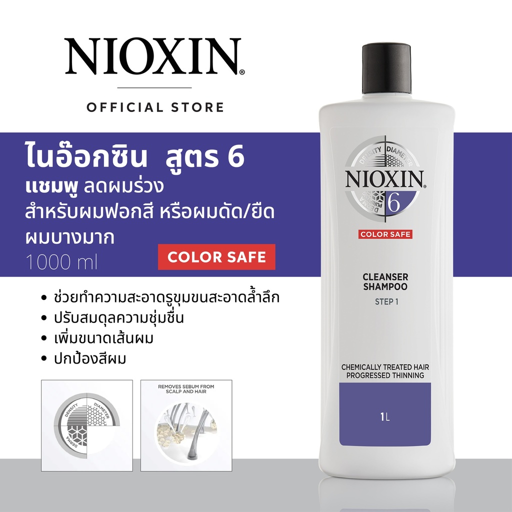 NIOX SYS6 SHAMPOO 1000ML