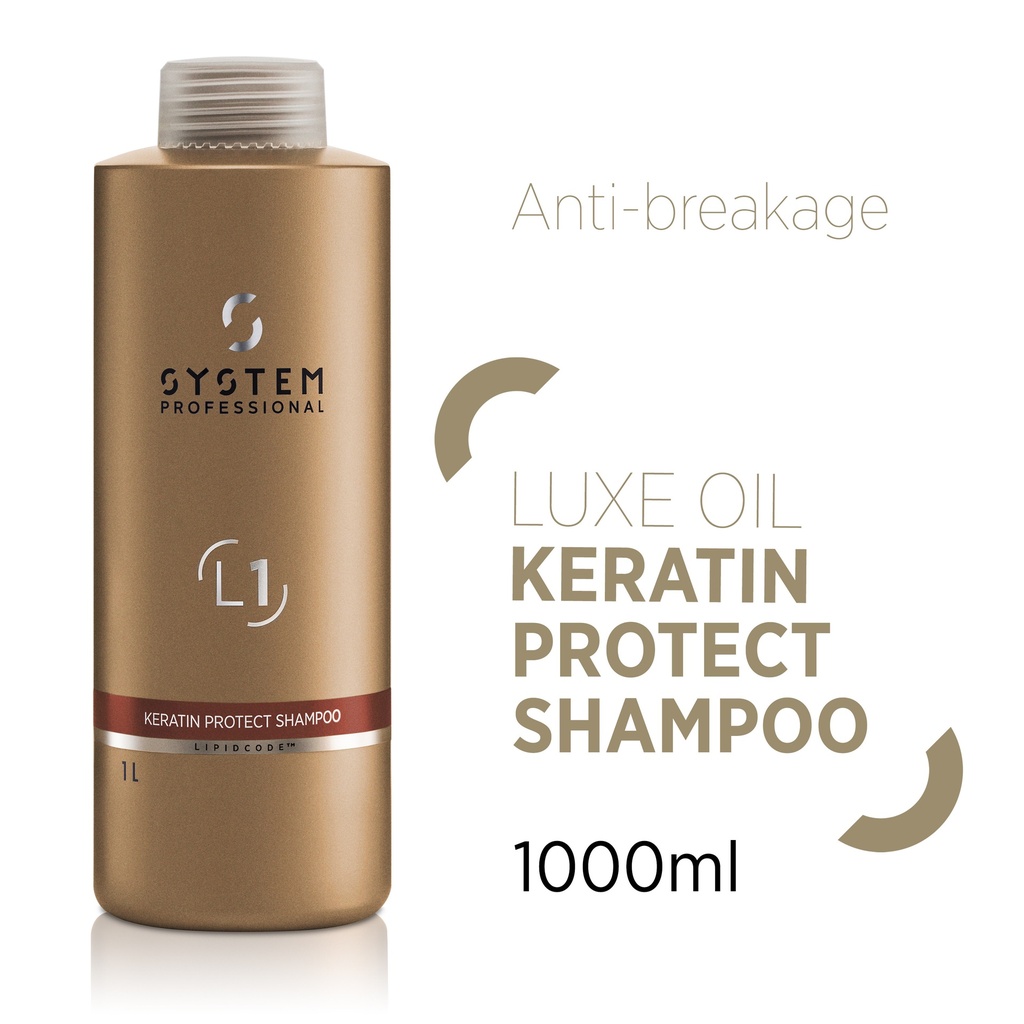 SYS PRO LUXE KERATIN SHAMPOO 1000ML