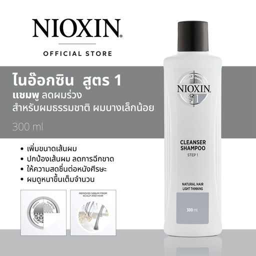[WAMHNSY1] NIOX SYS1 SHAMPOO 300ML