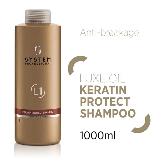 [WAMHPLXA] SYS PRO LUXE KERATIN SHAMPOO 1000ML