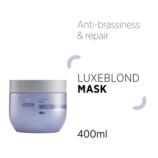[WECHPLBA] SYS PRO LUXEBLOND MASK 400ML