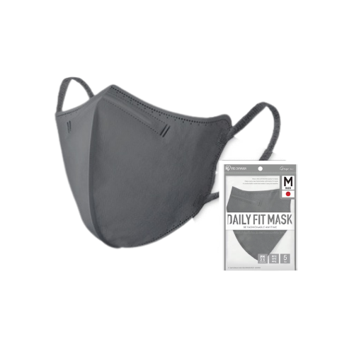 [ZRND5MGR01] IRIS Daily Fit Mask-Grey (5pcs
