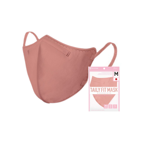 [ZRND5MP01] IRIS Daily Fit Mask-Pink (5pcs