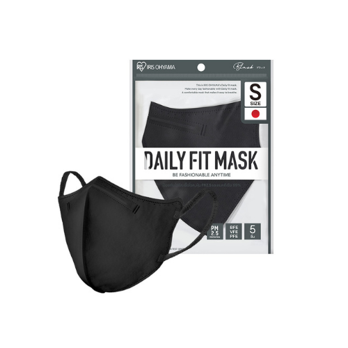 [ZRND5SBK01] IRIS DAILY FIT S MASK-BLACK