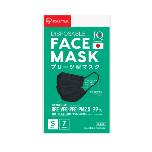 [ZTHPN7SB01] IRIS Face Mask Small SizeBlack