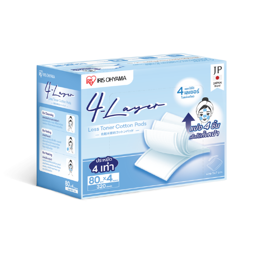 [ZCOT4L] 4-LAYER LESS TONER COTTON PADS
