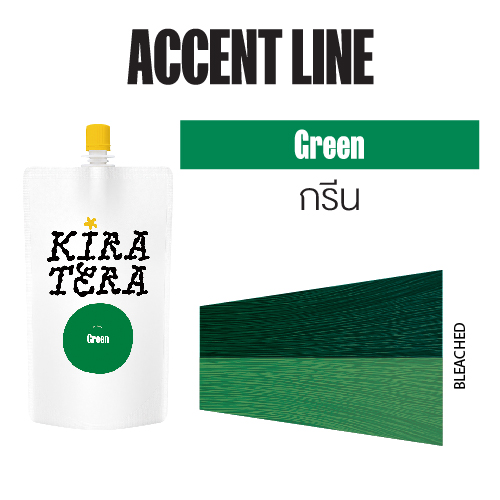 [IKT62397] คิระเทระ กรีน (สีเขียว) 400 กรัม