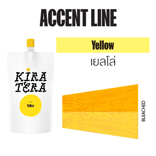 [IKT62398] คิระเทระ เยลโล่ (สีเหลือง) 400 กรัม