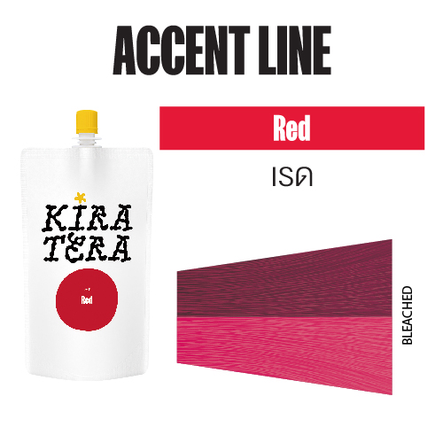 [IKT62399] คิระเทระ เรด (สีแดง) 400 กรัม