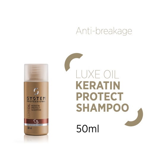 [WZMHPLXN] SYS PRO LUXE KERATIN SHAMPOO 50ML